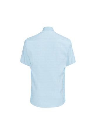 Biz Corporates Fifth Avenue Mens Short Sleeve Shirt (40122)