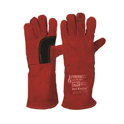 Pro Choice Red, Kevlar Stitched - Length 40Cm Pair of 6 (BRW16E)