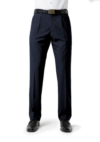 Biz Collection Mens Classic Pleat Front Pant (BS29110)