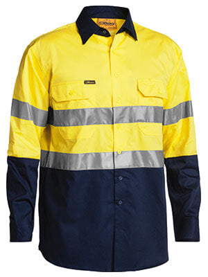 Bisley 3M Taped Cool Hi Vis Light Weight Shirt (BS6696T