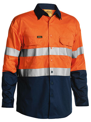 Bisley 3M Taped Cool Hi Vis Light Weight Shirt (BS6696T