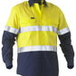 Bisley Taped Two Tone Hi Vis Recycled Drill Shirt (BS6996T)