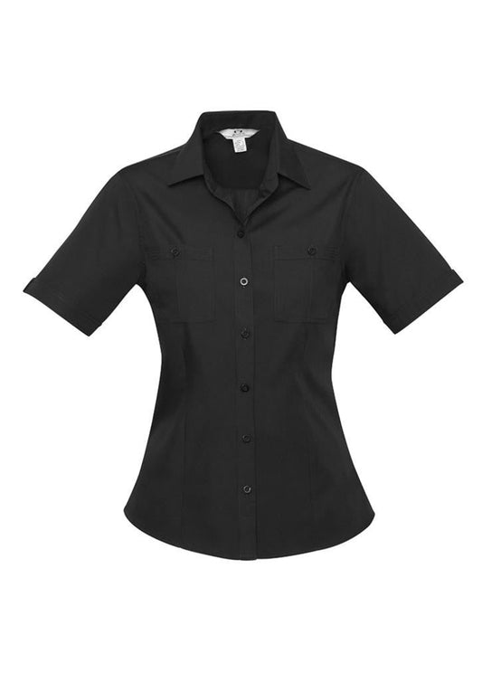 Biz Collection Ladies Bondi Short Sleeve Shirt (S306LS)