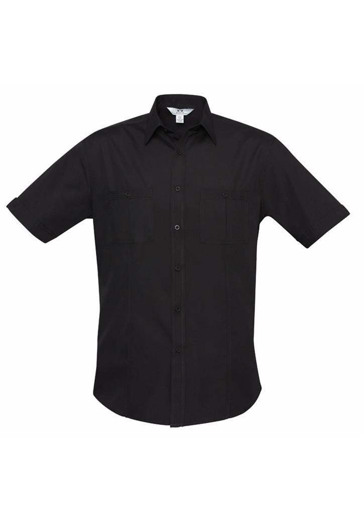 Biz Collection Mens Bondi Short Sleeve Shirt (S306MS)