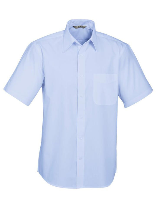 Biz Collection Mens Base Short Sleeve Shirt (S10512)