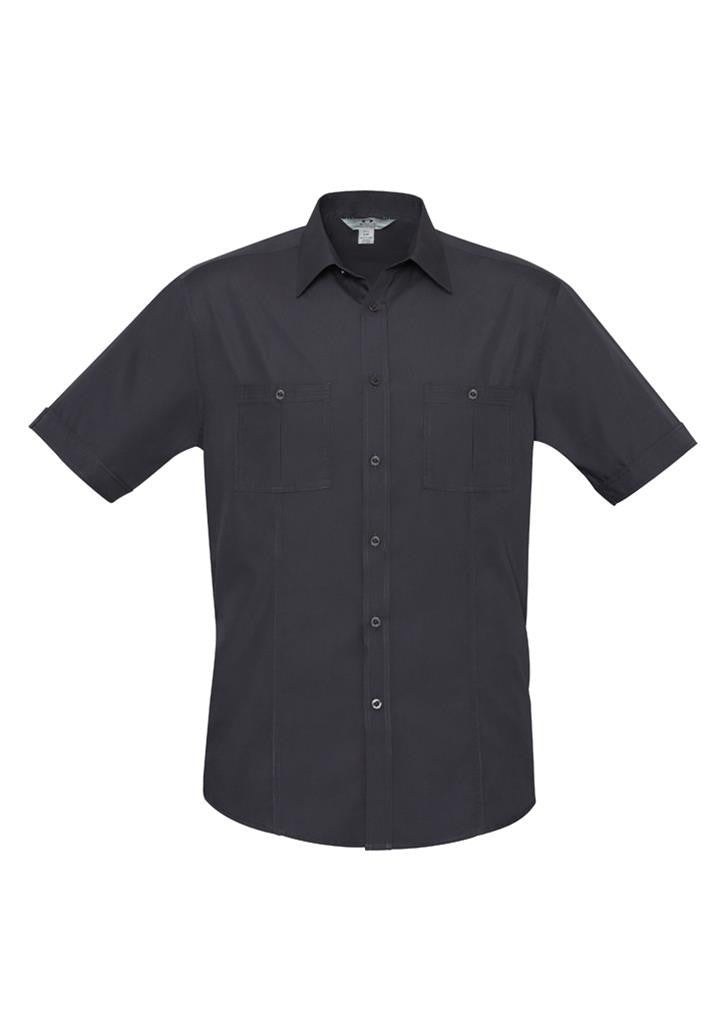 Biz Collection Mens Bondi Short Sleeve Shirt (S306MS)