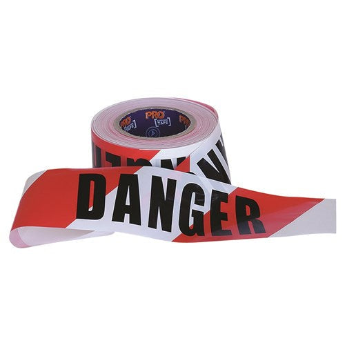 Pro Choice Barricade Tape - 100M X 75Mm Danger Print (DT10075)