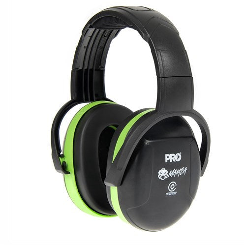 Pro Choice Mamba Slimline Pro-Series Earmuffs - Adjustable Headband Each of 1 (EMMAMS)