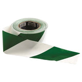 Pro Choice Green/White Hazard Tape Each of 5 (GW10075)