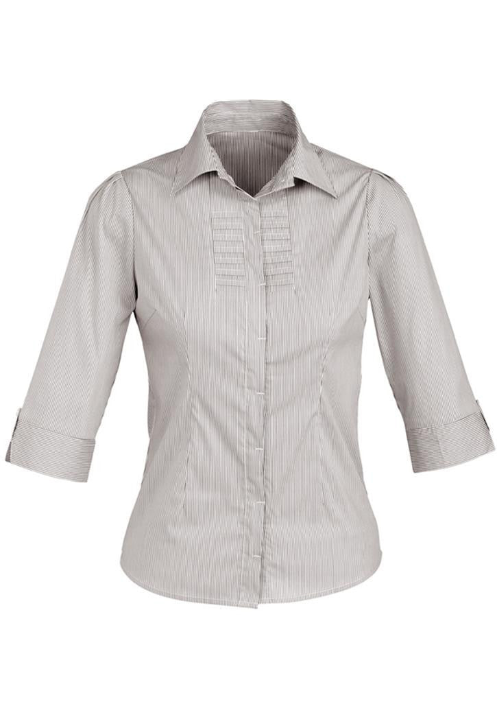 Biz Collection Ladies Berlin 3/4 Sleeve Shirt (S121LT)