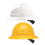 Pro Choice Hard Hat (V6) - Unvented, Full Brim, 6 Point Ratchet Harness Each of 1 (HH6FB)