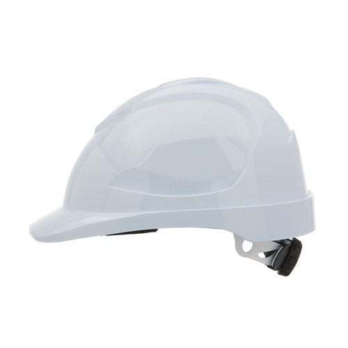Pro Choice Hard Hat (V9) - Unvented, 6 Point Ratchet Harness Type 2 Polycarbonate Each of 1 (HH92R)