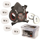 Pro Choice Particulate Kit H/Mask & 5 Pair Pre Filter Replacements Handy Pack Each of 1 (HMP2-HP)
