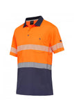 King Gee Workcool Hyperfreeze Spliced Polo Short Sleeve with Segmented Tape-(K54215)