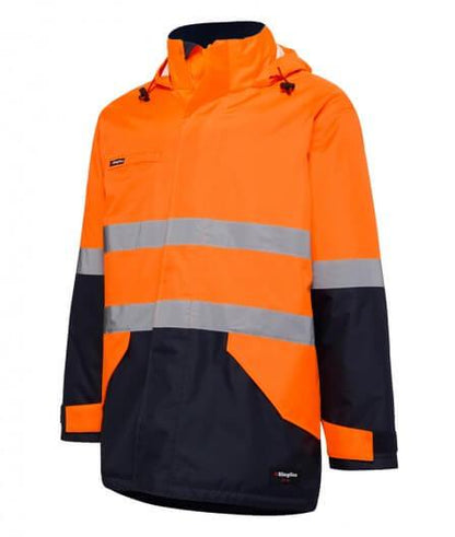 King Gee Reflective Insulated Wet Weather Jacket-(K55010)