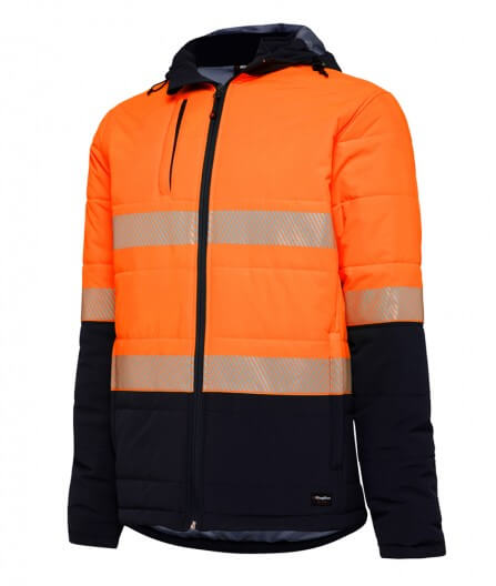 King Gee Reflective Puffer Jacket (K55015)
