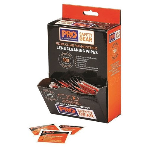 Pro Choice Lens Cleaning Wipe - Alcohol Free 100 Pack (LC100AF) (100/BOX)