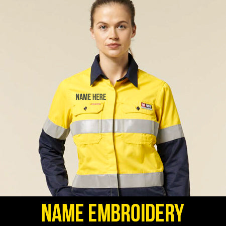 Personal Name Embroidery