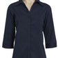 Biz Collection Ladies Metro Shirt 3/4 Sleeve (LB7300)