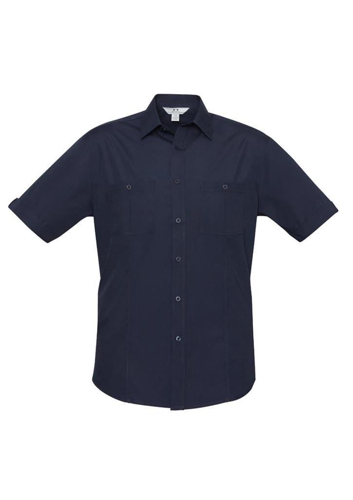 Biz Collection Mens Bondi Short Sleeve Shirt (S306MS)