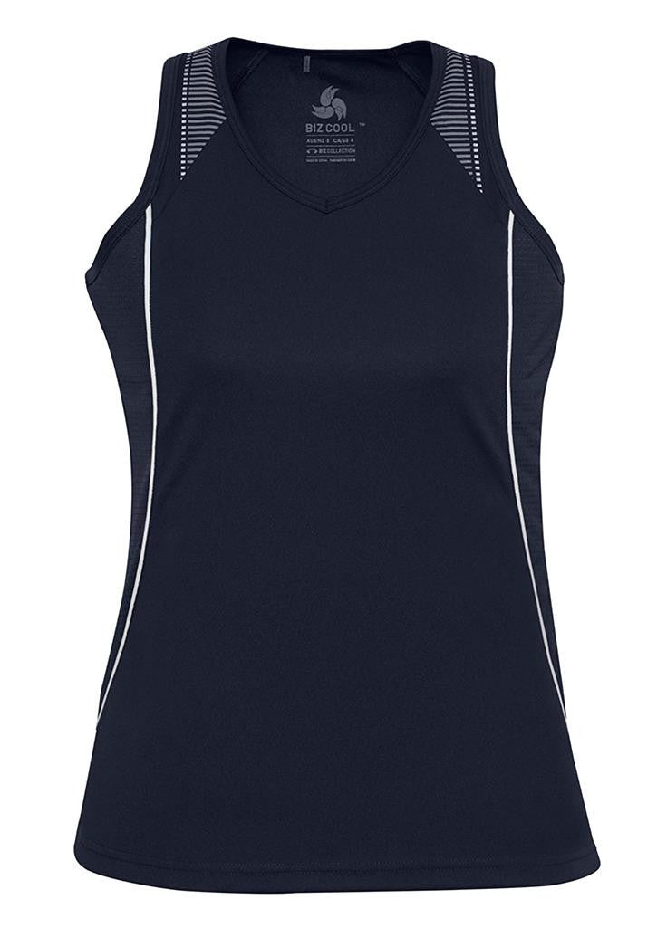 Biz Collection Ladies Razor Singlet (SG407L)