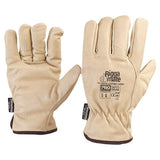 Pro Choice Pig Grain Leather Rigger Beige, 3M Thinsulate Lined Pair of 12 (PGL41TL)