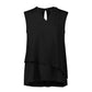 Biz Corporate Seville Womens Sleeveless Layered Blouse (RB260LN)