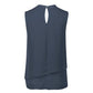 Biz Corporate Seville Womens Sleeveless Layered Blouse (RB260LN)