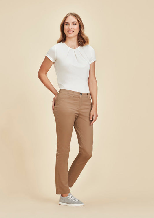 Biz Corporate Traveller Womens Slim Leg Chino (RGP263L)