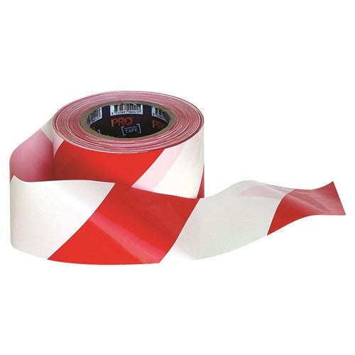 Pro Choice Barricade Tape - 100M X 75Mm Red & White (RW10075)
