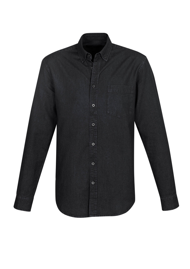 Biz Collection Indie Mens Long Sleeve Shirt  (S017ML)