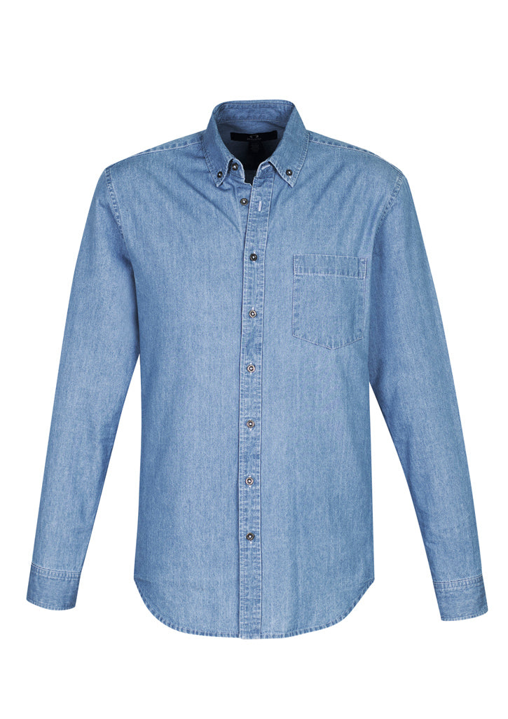 Biz Collection Indie Mens Long Sleeve Shirt  (S017ML)