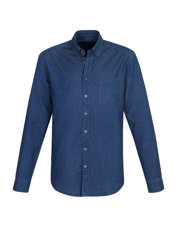 Biz Collection Indie Mens Long Sleeve Shirt  (S017ML)