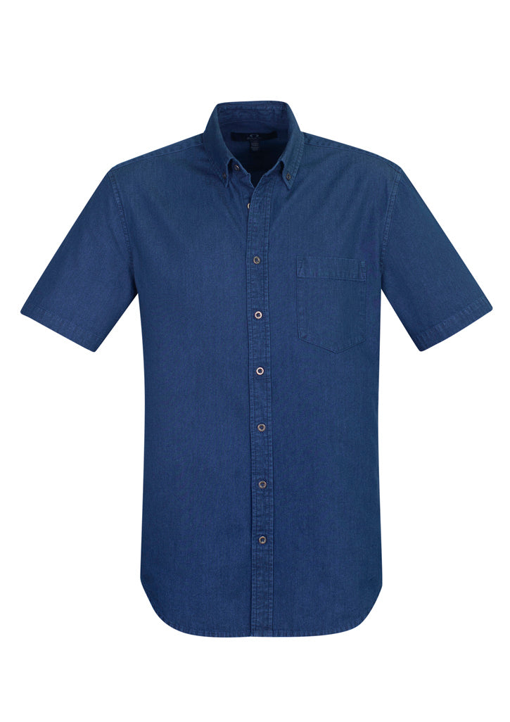 Biz Collection Indie Mens Short Sleeve Shirt (S017MS)