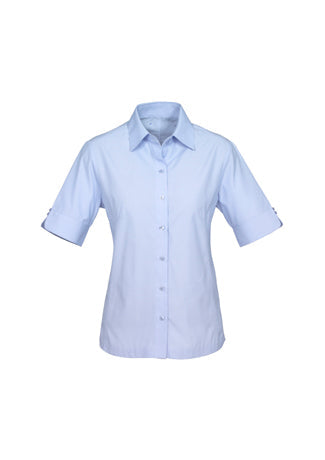 Biz Collection Ladies Ambassador Short Sleeve Shirt (S29522)