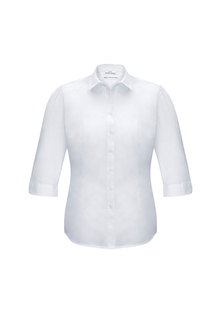 Biz Collection Ladies Euro 3/4 Sleeve Shirt-(S812LT)