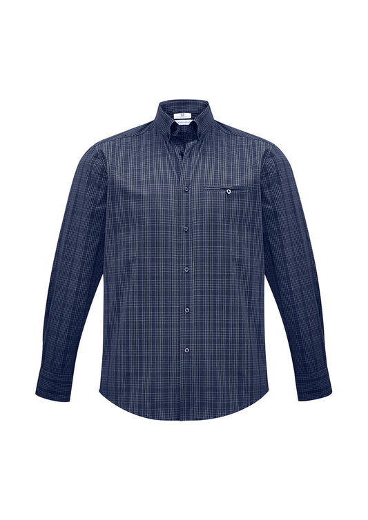 Biz Collection Mens Harper Long Sleeve Shirt-(S820ML)