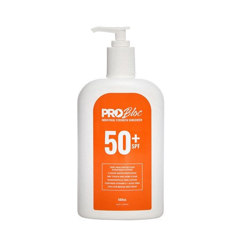 Pro Choice Probloc Spf 50 + Sunscreen 500Ml Pump Bottle (SS500-50)