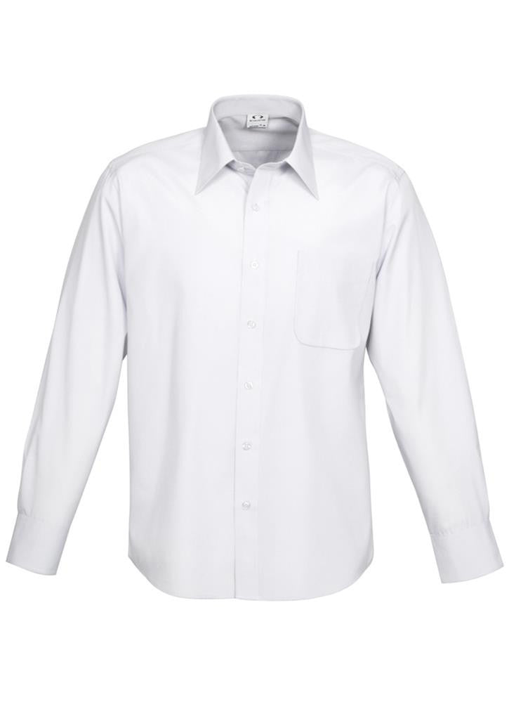 Biz Collection Mens Ambassador Long Sleeve Shirt (S29510)