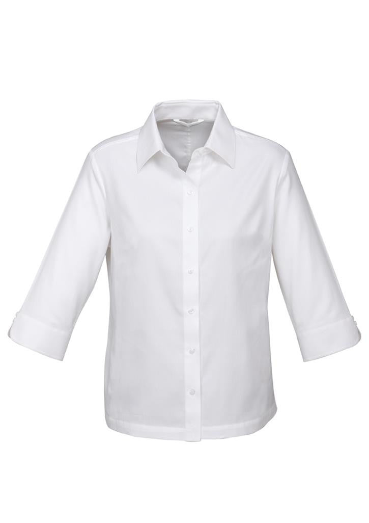 Biz Collection Ladies Luxe 3/4 Sleeve Shirt (S10221)