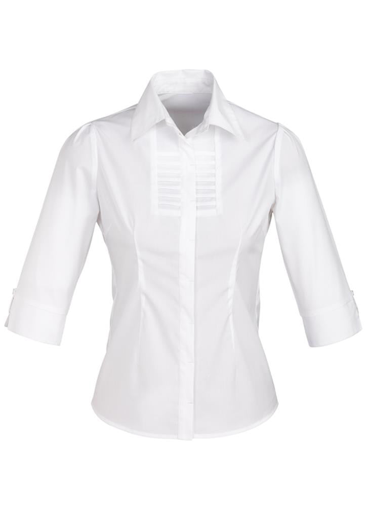 Biz Collection Ladies Berlin 3/4 Sleeve Shirt (S121LT)