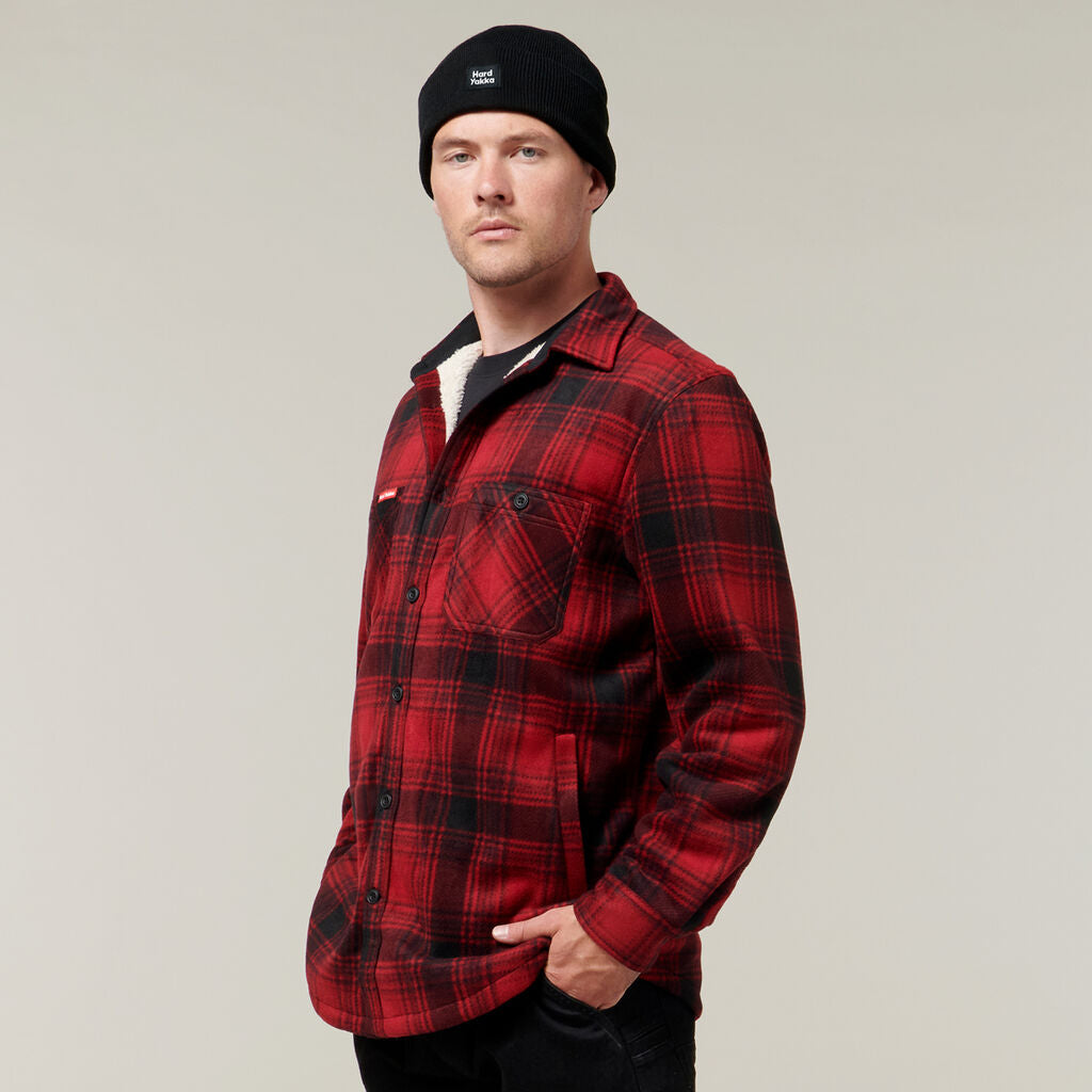 Hard Yakka Legends Sherpa With Free Beanie-(Y06518)