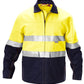 Hard Yakka  Hi-visibility Two Tone Cotton Drill Work Jacket With 3m Tape (Y06545)