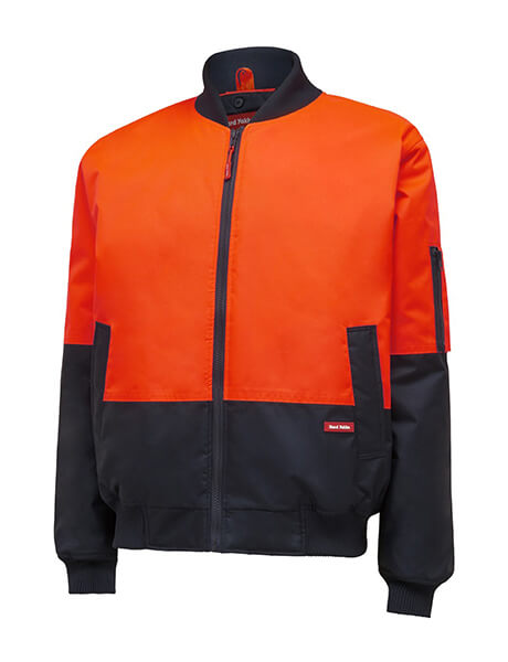 Hard Yakka Hi Visibility 2Tone Bomber Jacket-(Y06670)