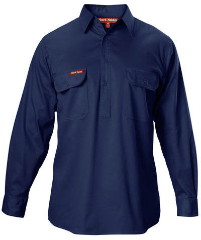 Hard Yakka Long Sleeve Cotton Drill Shirt Y07530