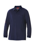 Hard Yakka Foundations LS Polo-(Y11307)