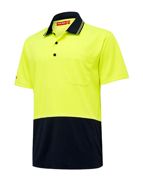 Hard Yakka Core 2 Tone Hi Vis Polo-(Y19605)