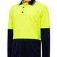 Hard Yakka Hi Vis 2 Tone L/Sl Micro Mesh Polo-(Y19610)