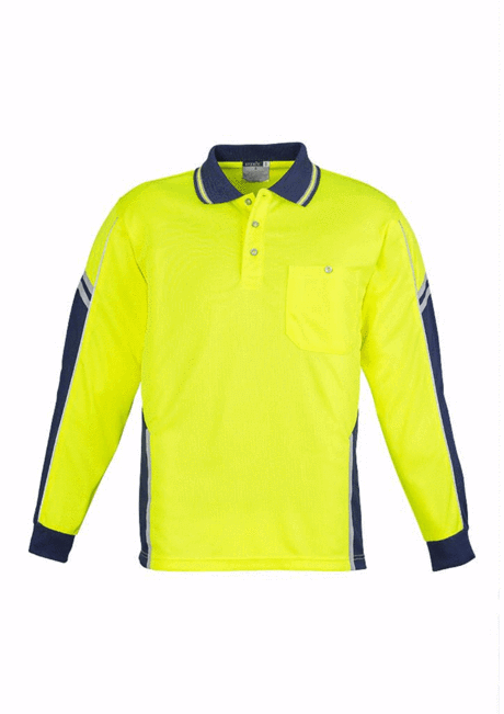 Syzmik ZH238 Day Only Squad Polo - Long Sleeve