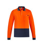 Syzmik Mens Hi Vis Cotton L/S Polo (ZH430)